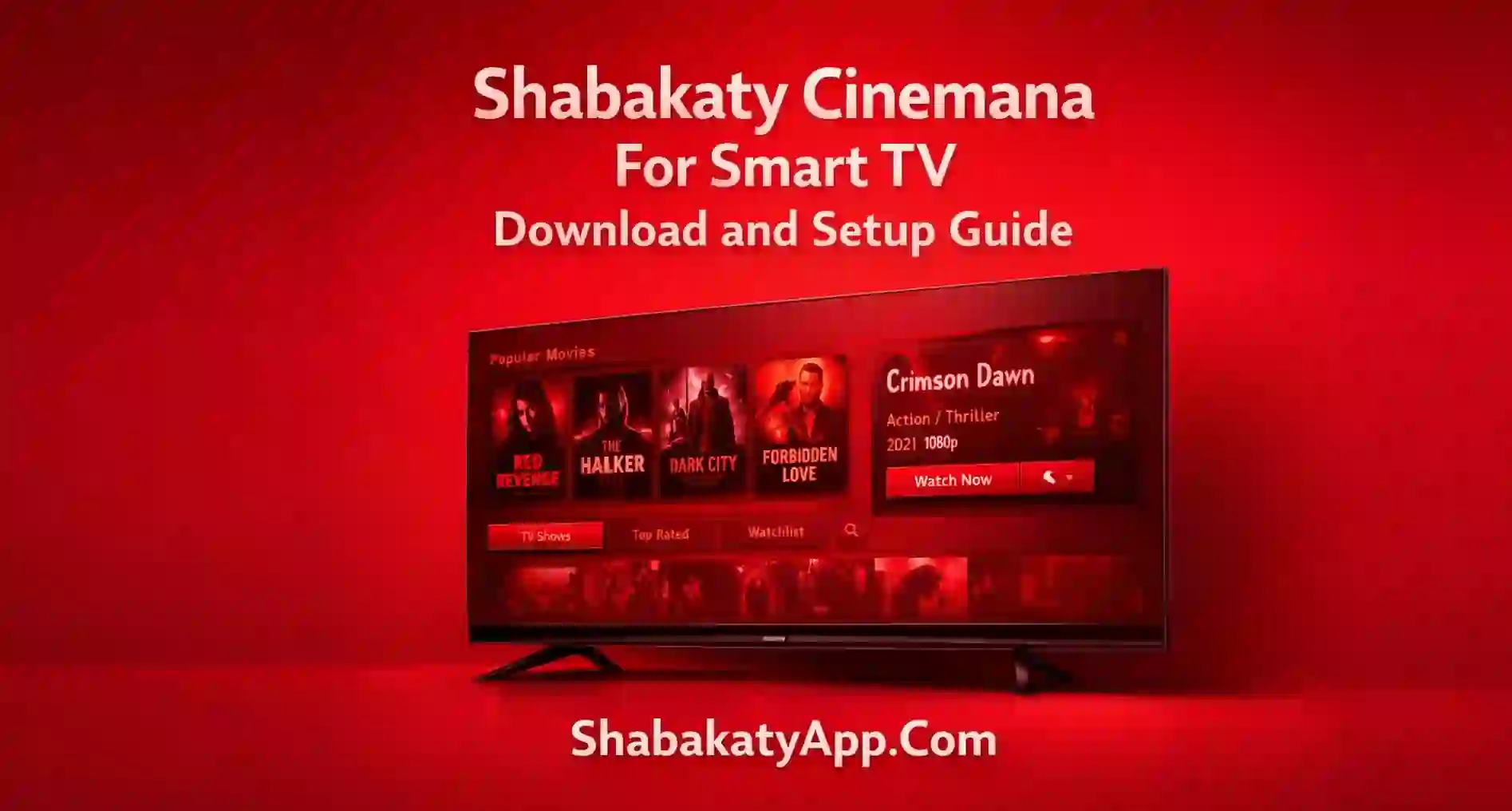 স্মার্ট টিভির জন্য Shabakaty Cinemana ডাউনলোড এবং সেটআপ গাইড